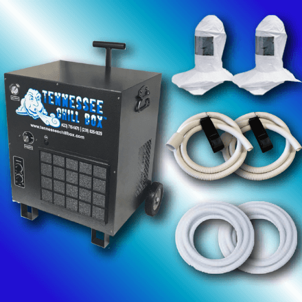 [CB8000H] COOL AIR SYSTEM - CHILL BOX SYSTEM WITH 2 X HOODS