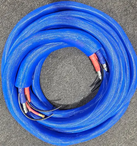 Plural Component Heated Hose - 50 ft (3500 PSI)